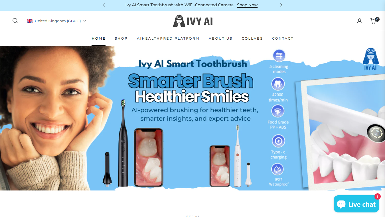AI Smart Tooth Brush Store